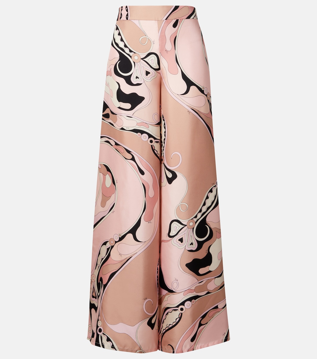 Широкие брюки из шелкового твила Orchidee Pucci, розовый
Широкие брюки из шелкового твила Orchidee Pucci, розовый