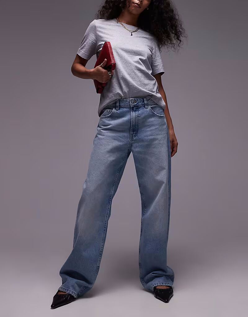 Джинсы Mango Miami средней посадки прямого кроя светло-голубого цвета
Джинсы Mango Miami средней посадки прямого кроя светло-голубого цвета