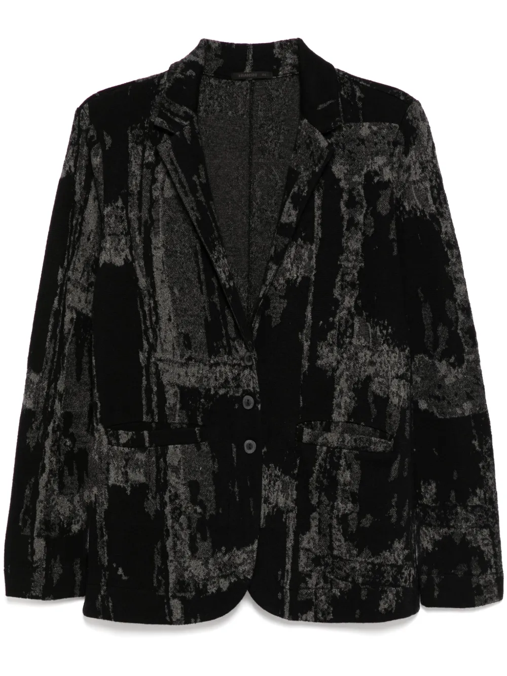 Жаккардовый пиджак с узором Transit, черный
Жаккардовый пиджак с узором Transit, черный