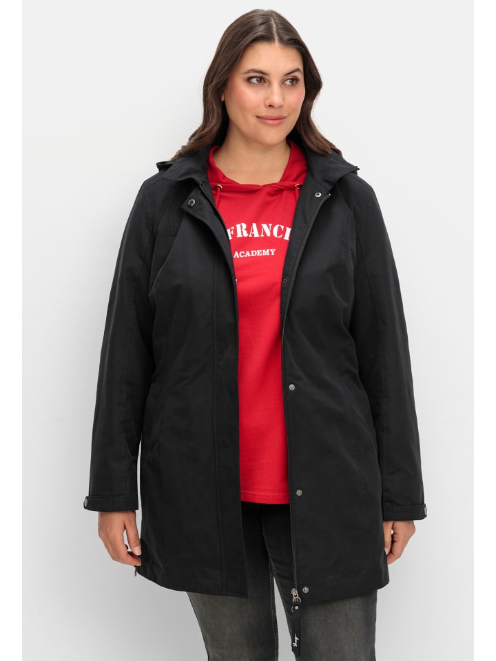 Зимняя куртка sheego, черный
Зимняя куртка sheego, черный