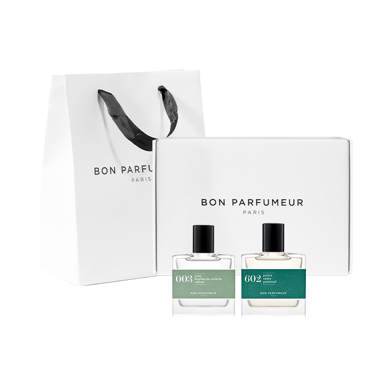 Наборы духов унисекс Bon Parfumeur, 003+602 perfume mix-and-match set
Наборы духов унисекс Bon Parfumeur, 003+602 perfume mix-and-match set