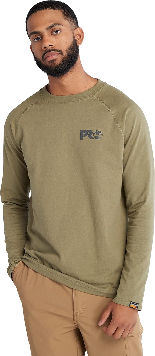 Timberland PRO мужская футболка с длинным рукавом и светоотражающим логотипом, Burnt Olive
Timberland PRO мужская футболка с длинным рукавом и светоотражающим логотипом, Burnt Olive