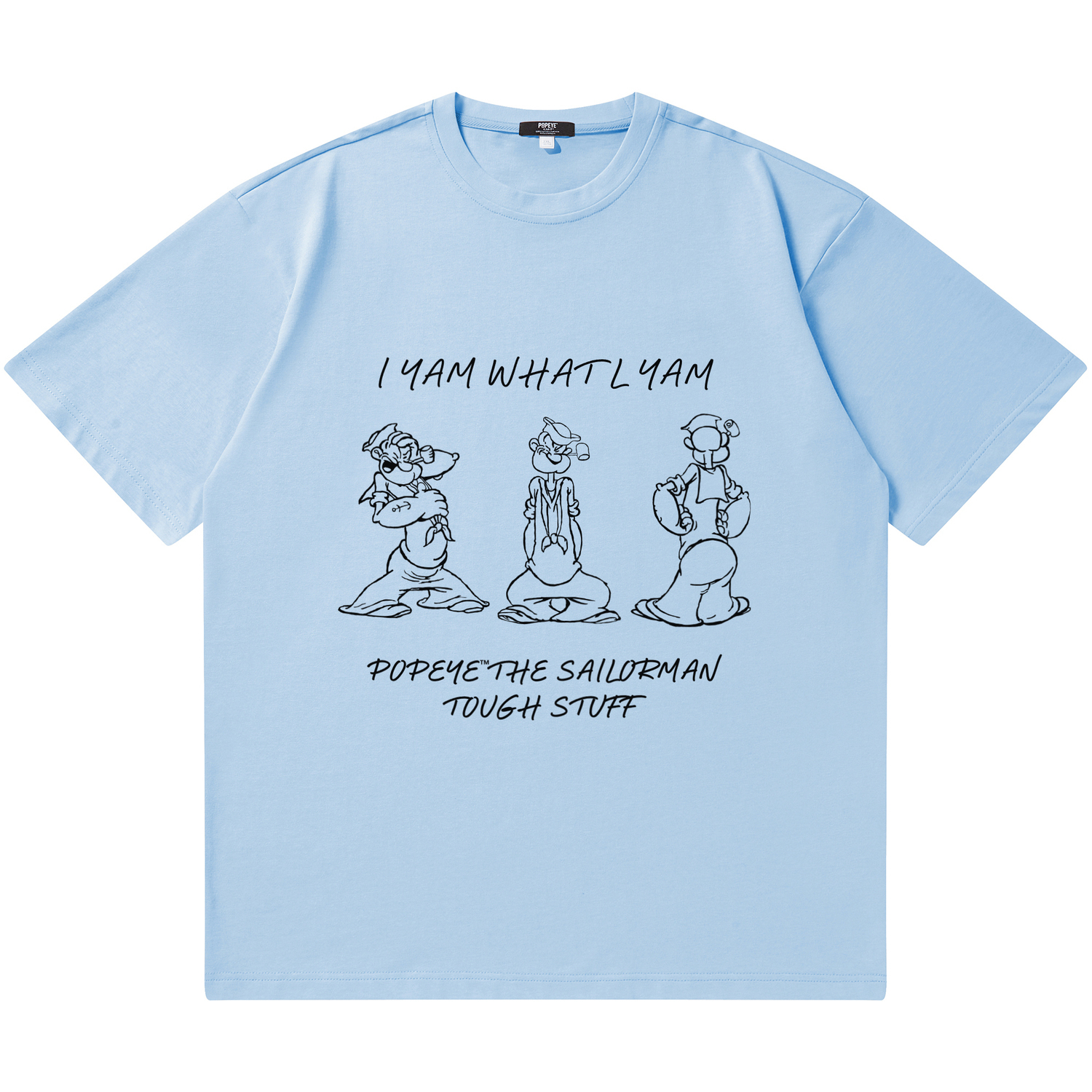 Мужские и женские майки POPEYE, светло-голубой
Мужские и женские майки POPEYE, светло-голубой