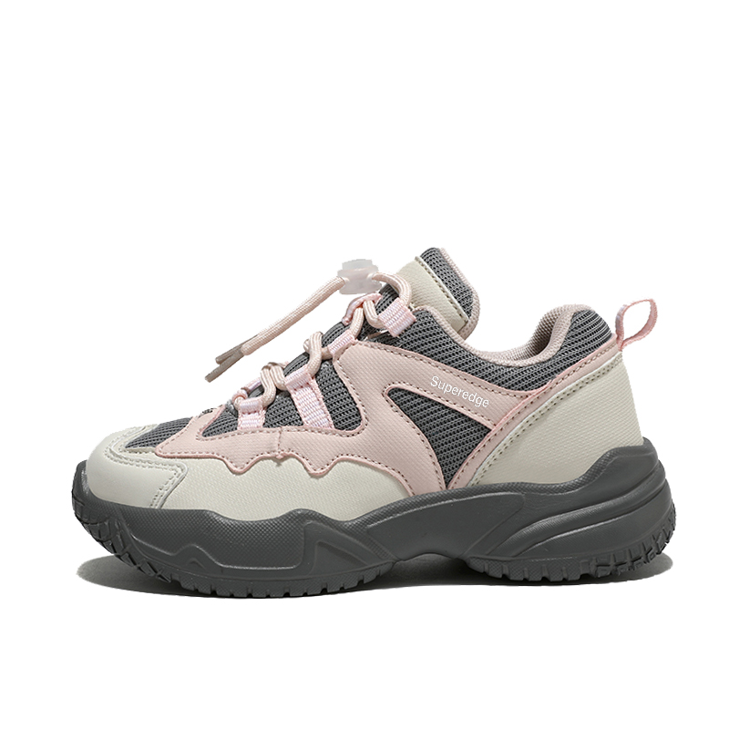 Кроссовки для бега для детей и подростков с низким верхом, амортизирующие, устойчивые к истиранию, дышащие SUPEREDGE, серый/розовый
Кроссовки для бега для детей и подростков с низким верхом, амортизирующие, устойчивые к истиранию, дышащие SUPEREDGE, серый/розовый