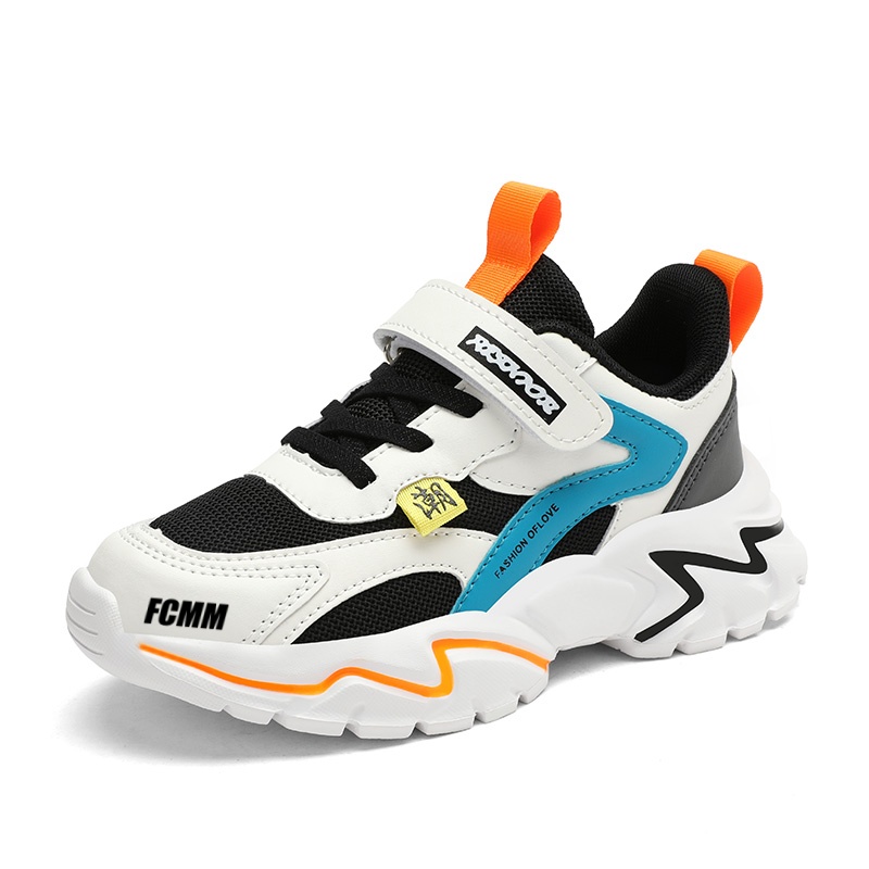 Нескользящие износостойкие низкие повседневные кроссовки для детей FCMM, черный/оранжевый
Нескользящие износостойкие низкие повседневные кроссовки для детей FCMM, черный/оранжевый