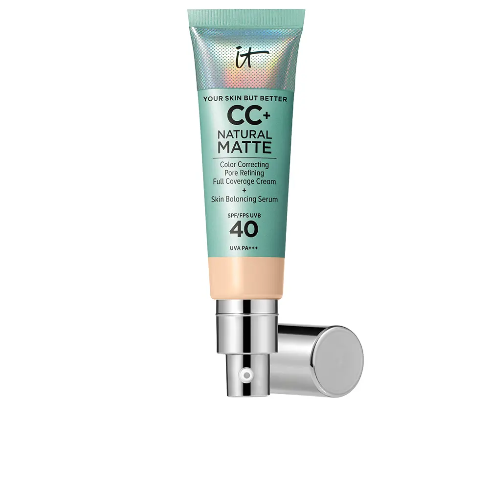 Матирующий CC-крем с SPF40 cc+ natural matte cream foundation spf40 It Cosmetics, цвет fair, 32 мл
Матирующий CC-крем с SPF40 cc+ natural matte cream foundation spf40 It Cosmetics, цвет fair, 32 мл