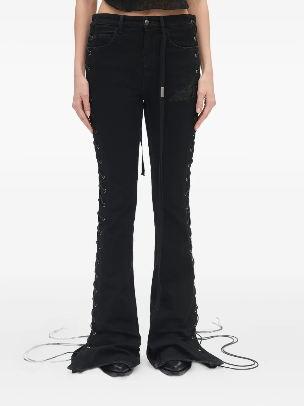 Джинсы bootcut Treze Ann Demeulemeester, черный
Джинсы bootcut Treze Ann Demeulemeester, черный