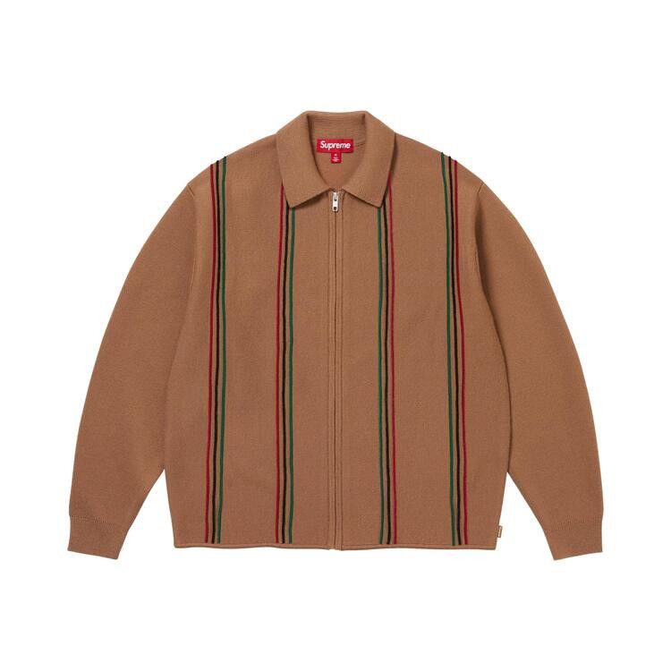 Свитер Supreme Stripe Zip Up Polo Sweater, Tan
Свитер Supreme Stripe Zip Up Polo Sweater, Tan