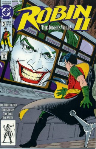 Robin II #3 "The Joker's Wild" Joker on Monitor Cover (DC)
Robin II #3 "The Joker's Wild" Joker on Monitor Cover (DC)