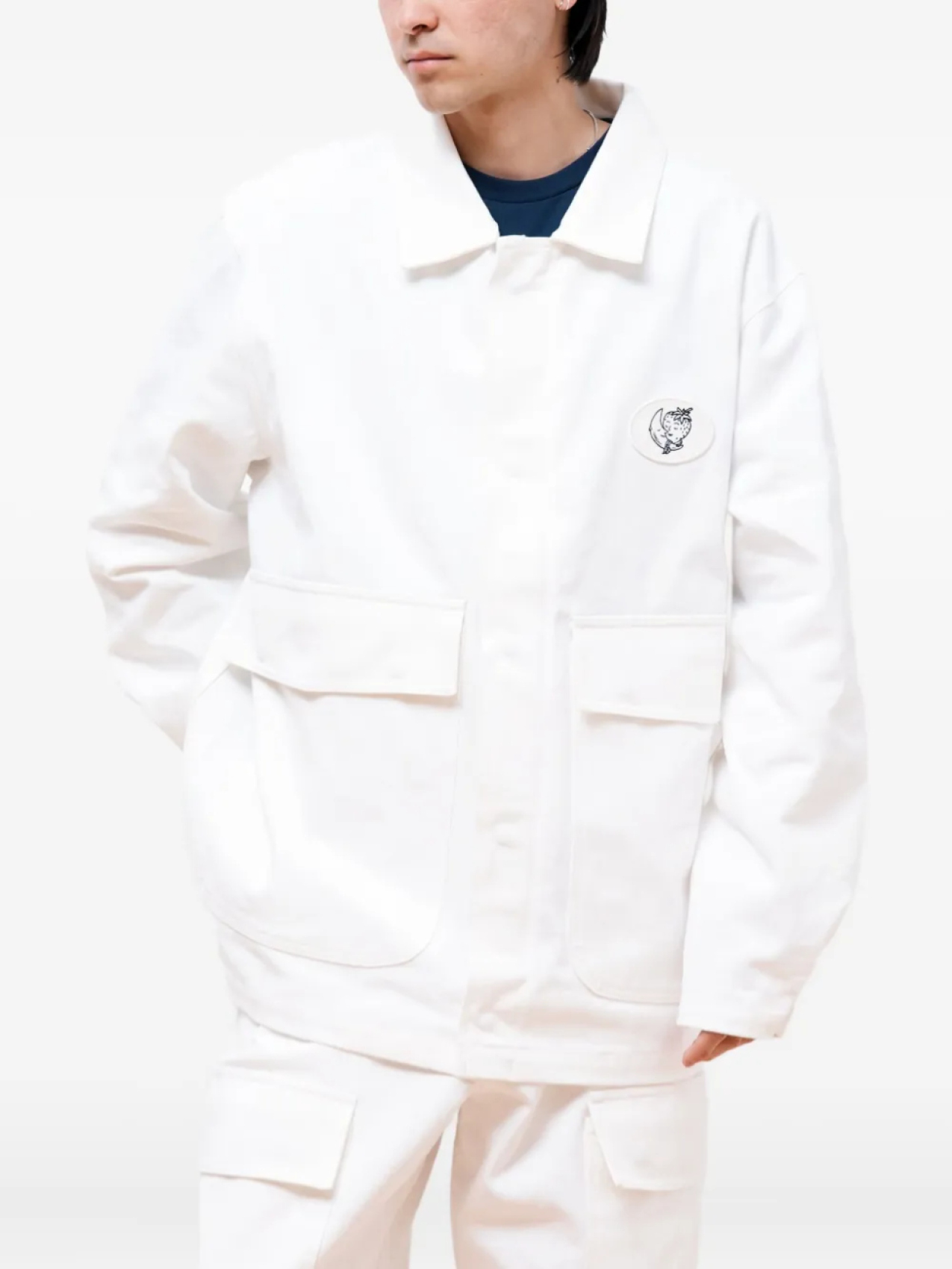 Sky High Farm куртка-рубашка Alastair Mckimm, белый
Sky High Farm куртка-рубашка Alastair Mckimm, белый