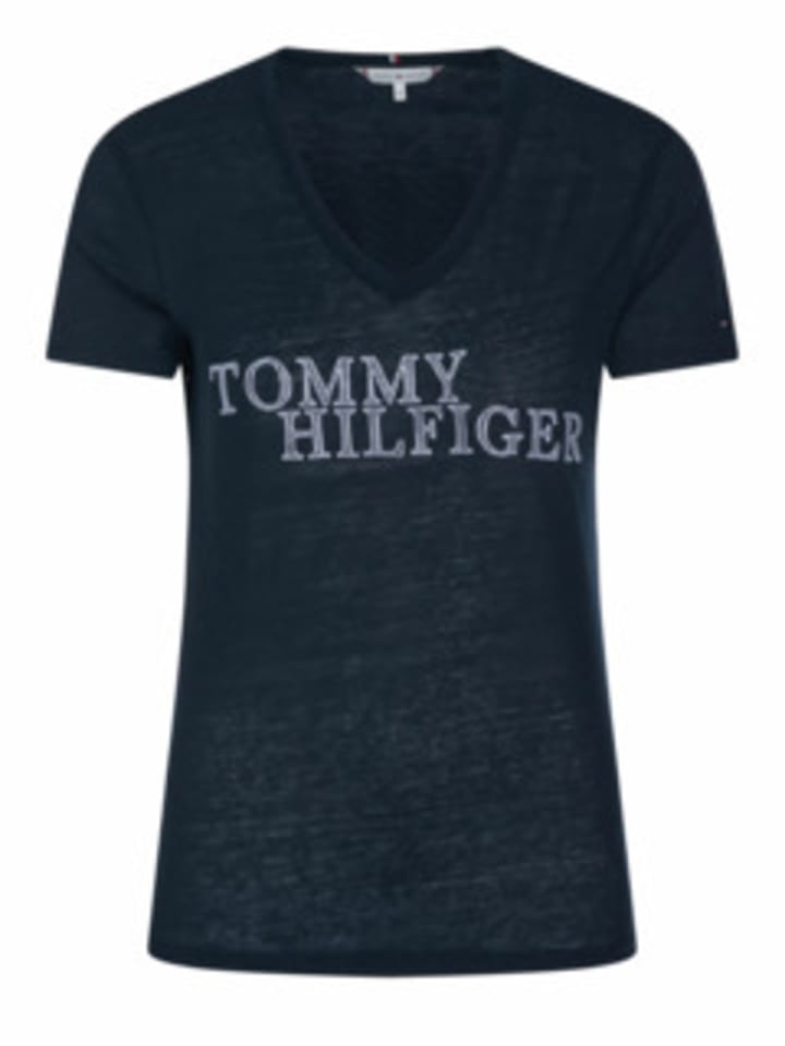 Топ Tommy Hilfiger, синий 
Топ Tommy Hilfiger, синий