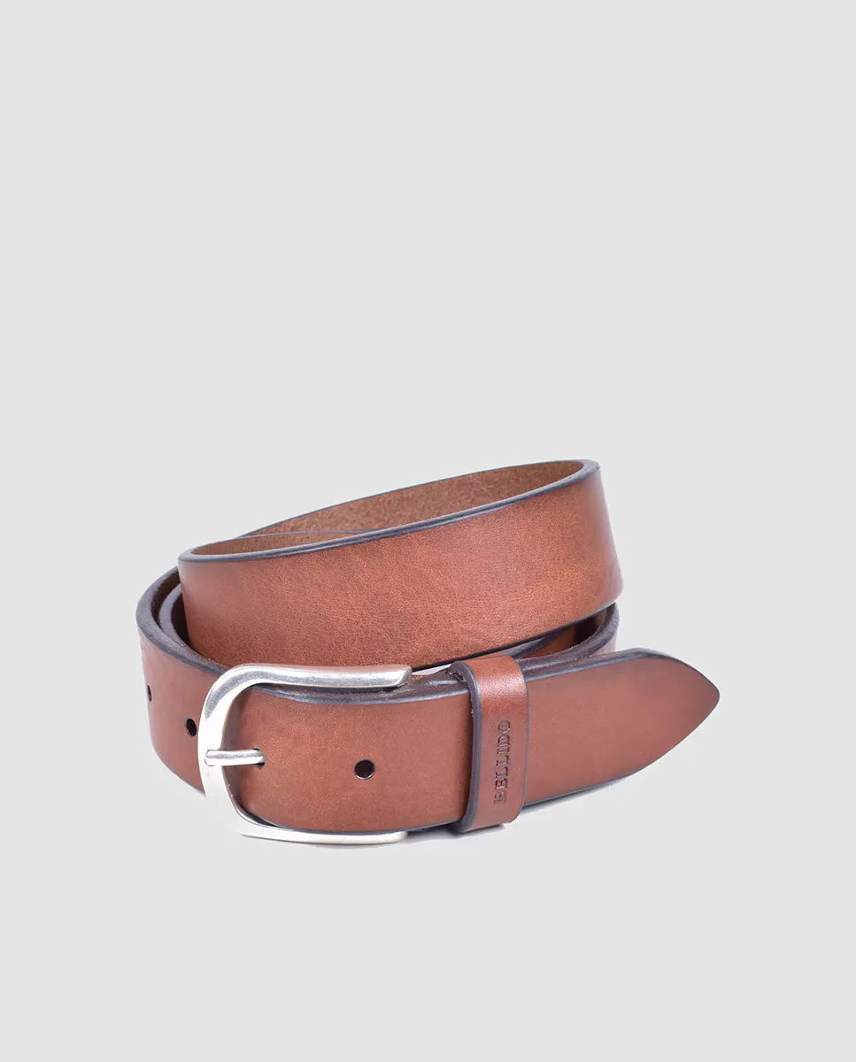 Спортивный ремень шириной 35 мм с промасленным эффектом Miguel Bellido, коричневый
Спортивный ремень шириной 35 мм с промасленным эффектом Miguel Bellido, коричневый