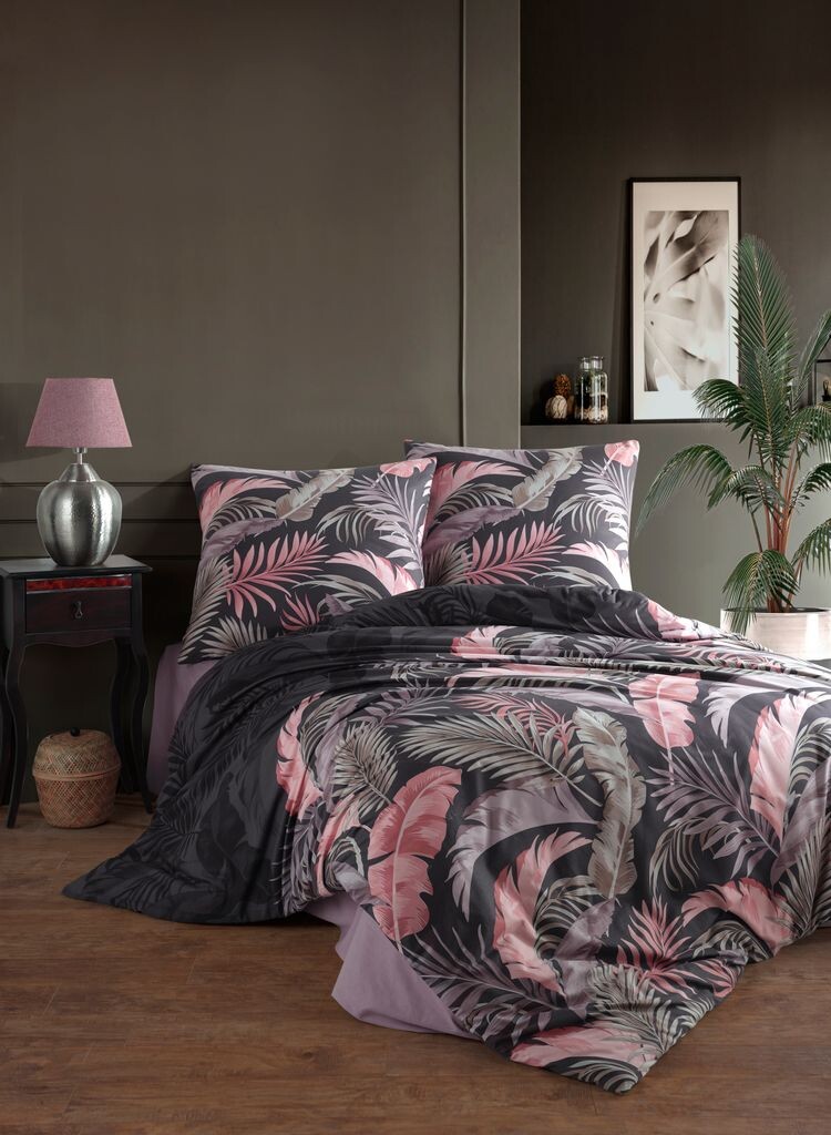 Постельное белье 200х200 см. Комплект из 3 предметов, с цветочным принтом, 100% хлопок/ренфорсе, Hena Yadetextil
Постельное белье 200х200 см. Комплект из 3 предметов, с цветочным принтом, 100% хлопок/ренфорсе, Hena Yadetextil