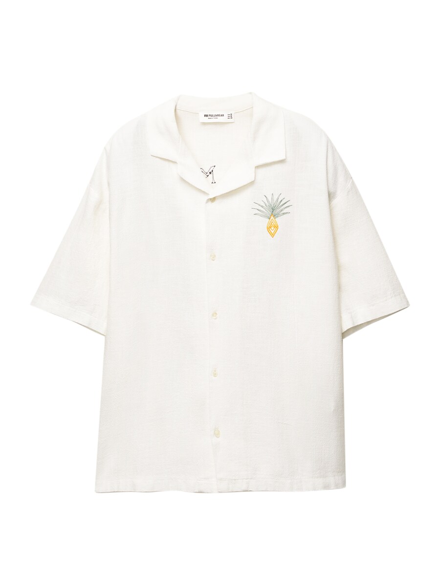 Рубашка на пуговицах Comfort fit Pull&Bear SANTA MONICA, белый
Рубашка на пуговицах Comfort fit Pull&Bear SANTA MONICA, белый