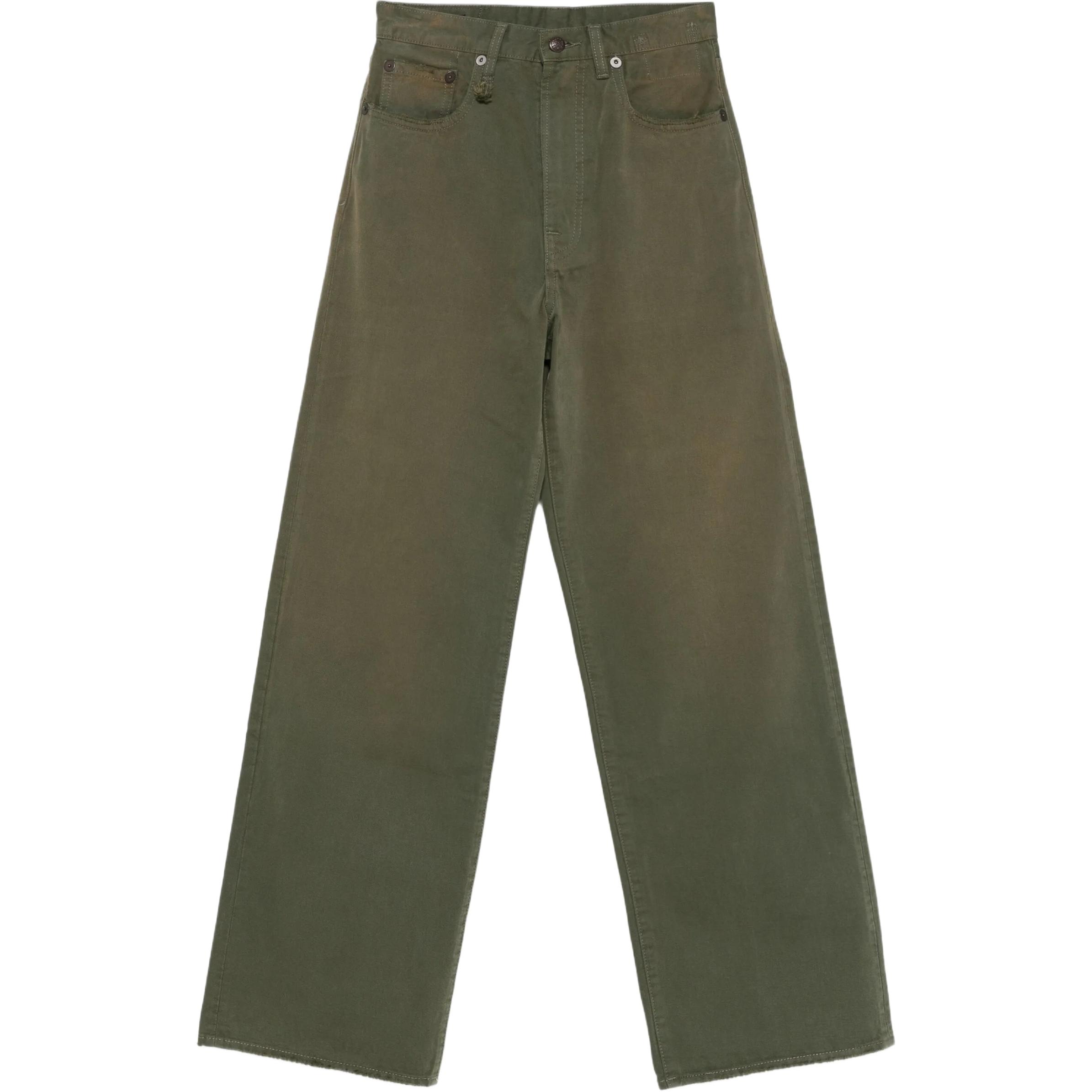 Джинсы с пятью карманами R13, зеленый
Джинсы с пятью карманами R13, зеленый