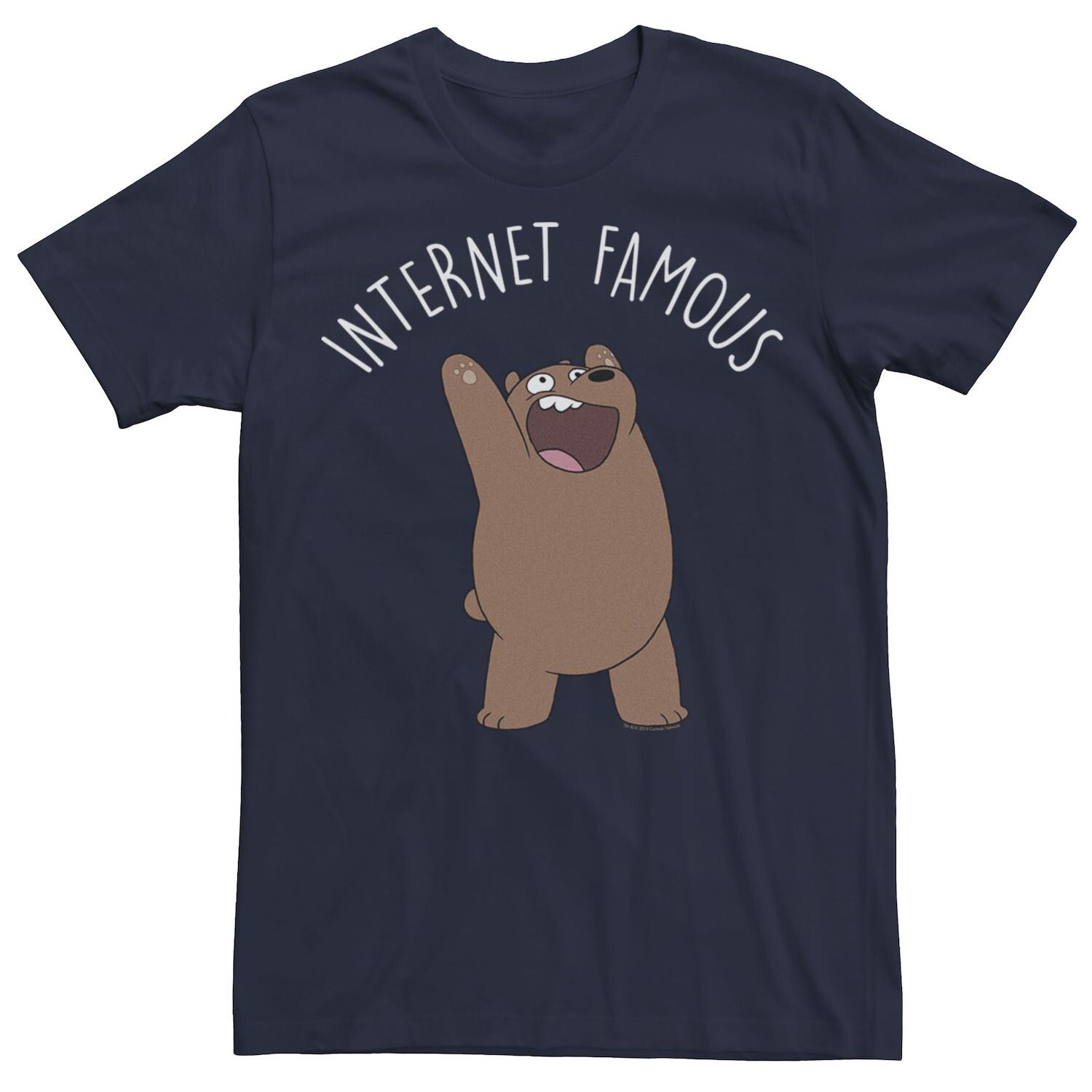 Мужская футболка Cartoon Network We Bare Bears Internet Famous Licensed Character, синий
Мужская футболка Cartoon Network We Bare Bears Internet Famous Licensed Character, синий