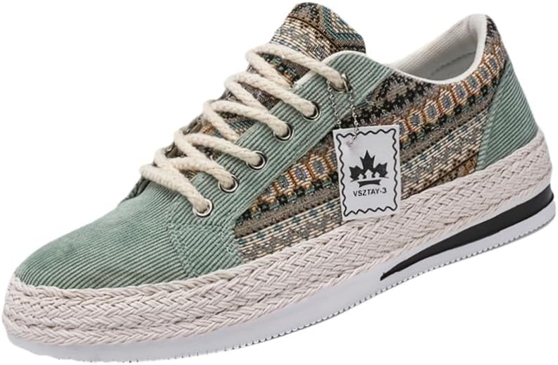 Мужские кроссовки большого размера с дышащей тканью - повседневные модные туфли на плоской подошве с шнуровкой для ежедневного комфорта Fusecottc, зеленый
Мужские кроссовки большого размера с дышащей тканью - повседневные модные туфли на плоской подошве с шнуровкой для ежедневного комфорта Fusecottc, зеленый