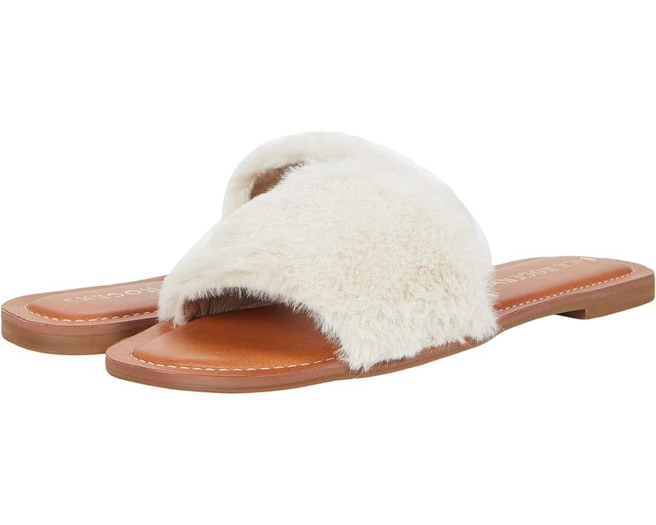 Сандалии Jack Rogers Faux Fur Sabrina Slide, естественный 
Сандалии Jack Rogers Faux Fur Sabrina Slide, естественный