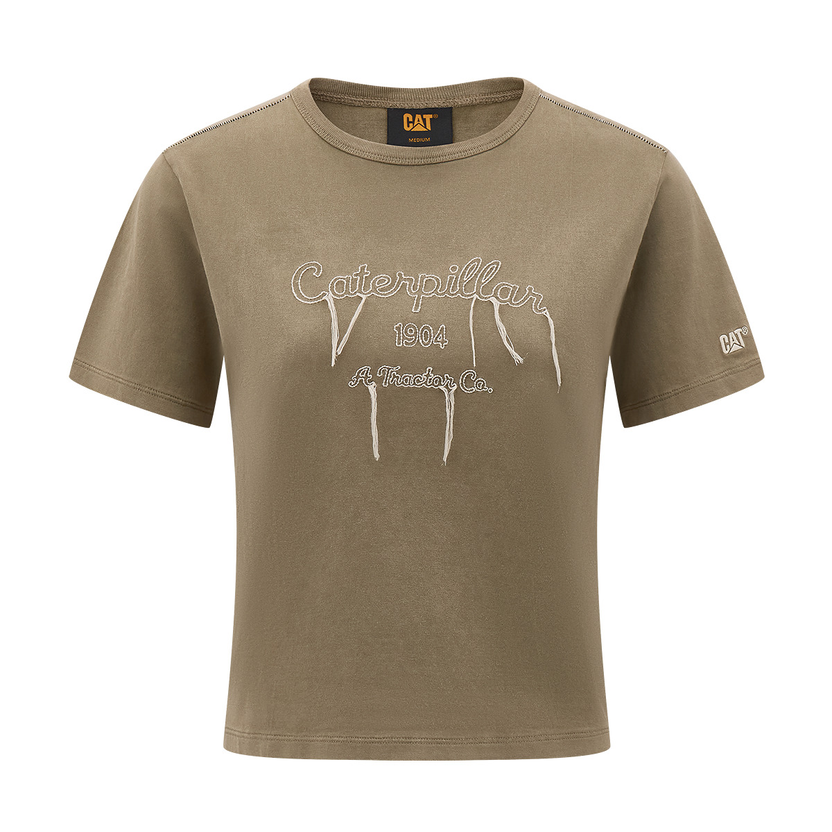 Футболка женская CAT, зеленый
Футболка женская CAT, зеленый