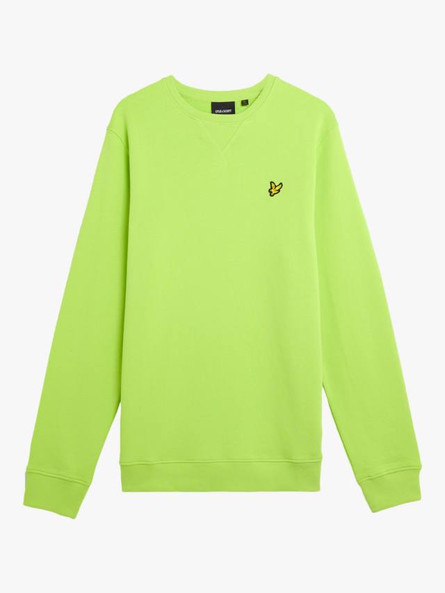 Хлопковая толстовка с круглым вырезом и логотипом Lyle & Scott, цвет Vibrant Kiwi
Хлопковая толстовка с круглым вырезом и логотипом Lyle & Scott, цвет Vibrant Kiwi