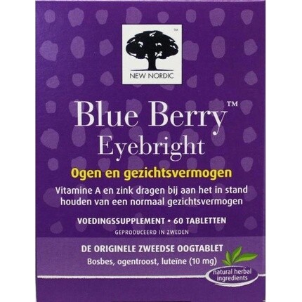 New Nordic Blue Berry Eyebright - Eyes And Vision - Диетическая добавка - 60 шт.
New Nordic Blue Berry Eyebright - Eyes And Vision - Диетическая добавка - 60 шт.