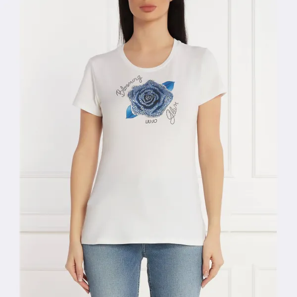 Облегающая футболка Liu Jo, белый
Облегающая футболка Liu Jo, белый