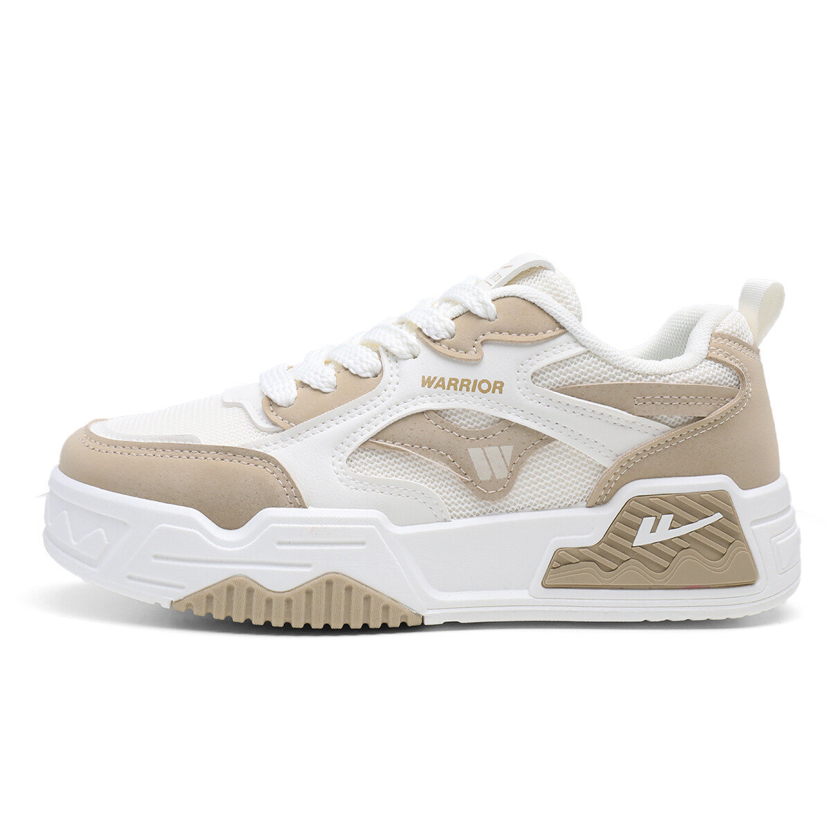 Кеды, скейтборд обувь женская низкая бежевый/красный Warrior 1927
Кеды, скейтборд обувь женская низкая бежевый/красный Warrior 1927