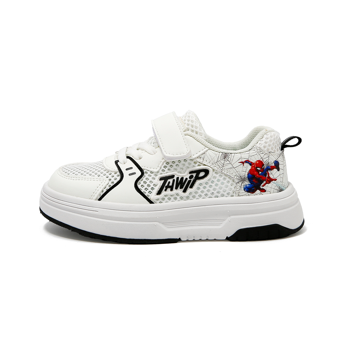 Детские повседневные кроссовки Spider Man Series с противоскользящей подошвой, амортизирующей, износостойкой, дышащей подошвой Disney, белый/черный
Детские повседневные кроссовки Spider Man Series с противоскользящей подошвой, амортизирующей, износостойкой, дышащей подошвой Disney, белый/черный