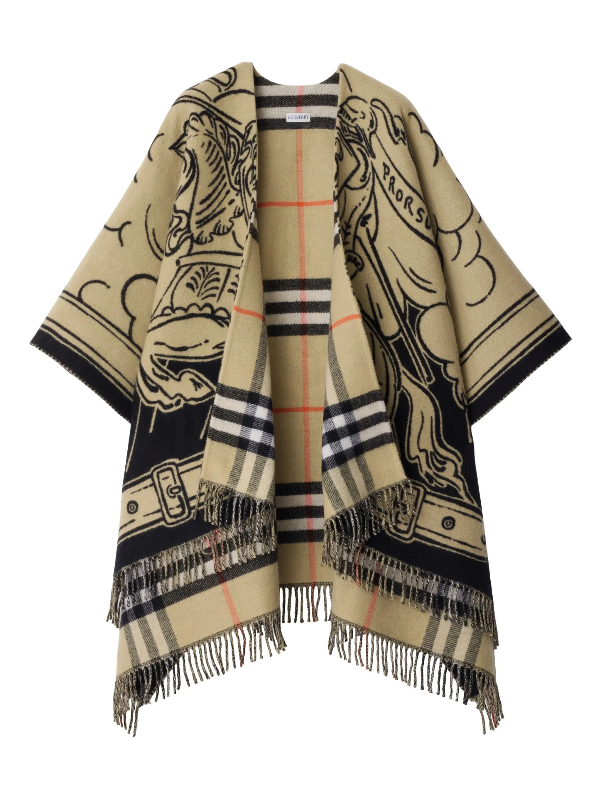 Накидка Burberry, нейтральный
Накидка Burberry, нейтральный