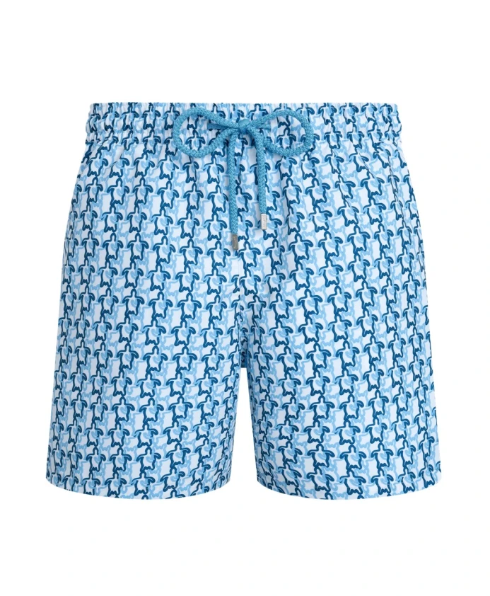 Мужские плавки с сетчатым рисунком в виде черепах Vilebrequin, синий
Мужские плавки с сетчатым рисунком в виде черепах Vilebrequin, синий