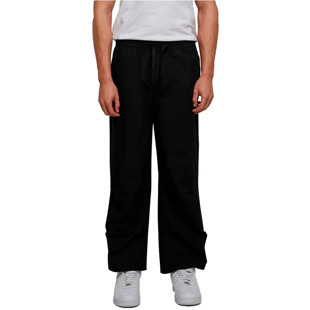 Широкие брюки из поплина Urban Classics, черный
Широкие брюки из поплина Urban Classics, черный