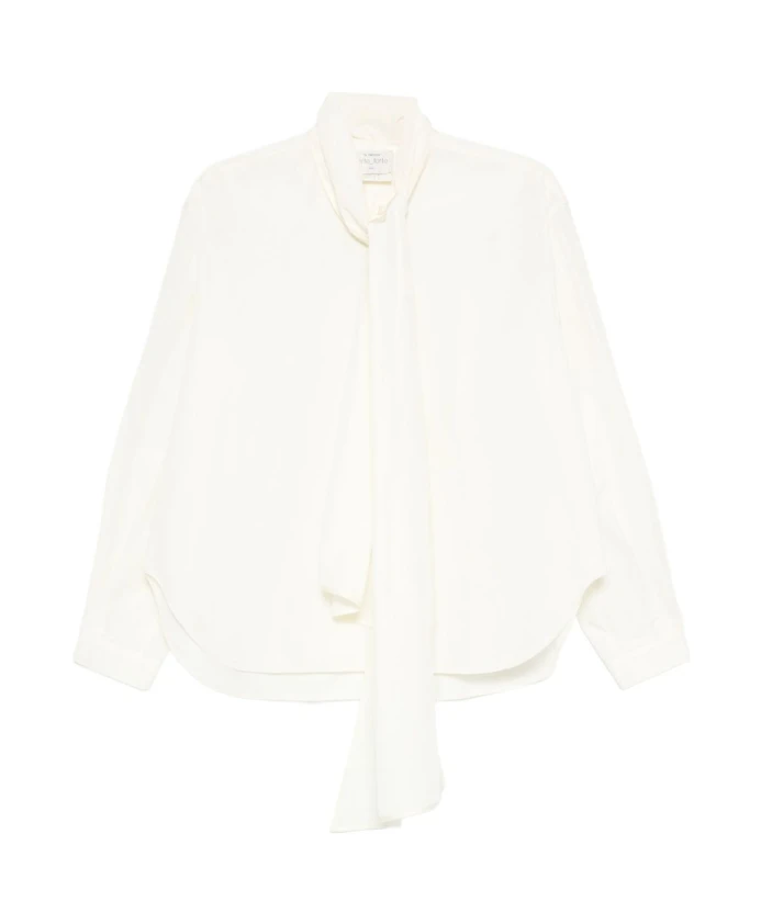 Элегантная белая рубашка AW25 Forte Forte, белый
Элегантная белая рубашка AW25 Forte Forte, белый