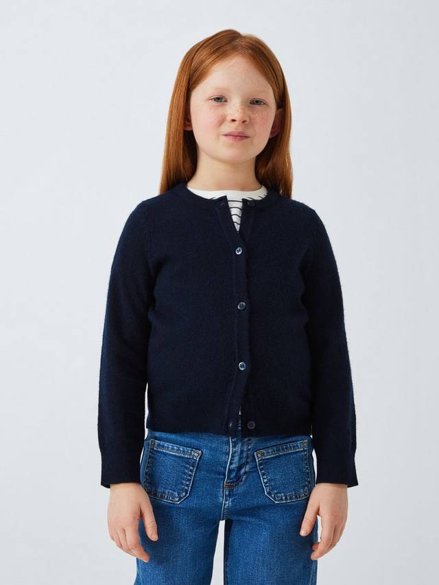Детский кардиган с круглым вырезом John Lewis, Blue
Детский кардиган с круглым вырезом John Lewis, Blue