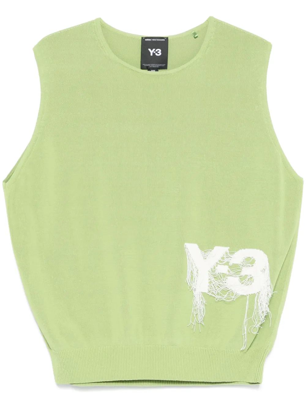 Жилет с жаккардовым логотипом Y-3, зеленый
Жилет с жаккардовым логотипом Y-3, зеленый