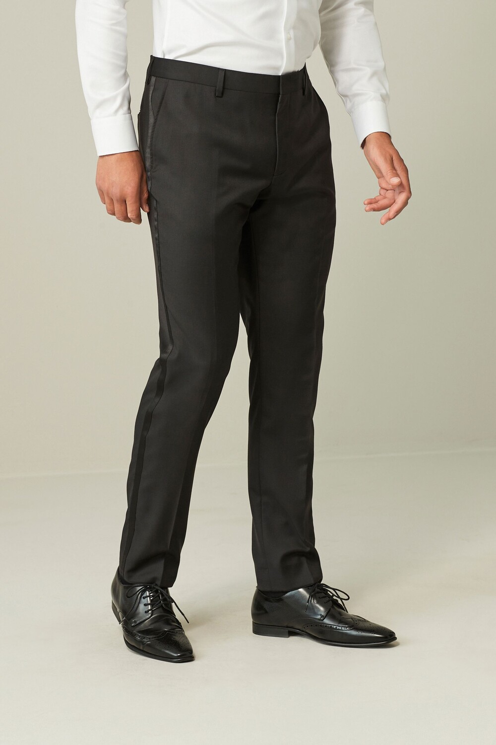 Брюки-Смокинг из блестящей смесовой шерсти Next, черный
Брюки-Смокинг из блестящей смесовой шерсти Next, черный