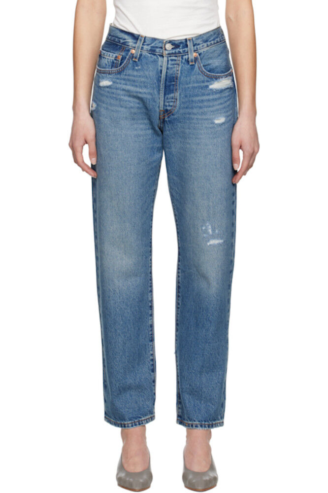 Синие джинсы 501 90-х годов Levi's
Синие джинсы 501 90-х годов Levi's