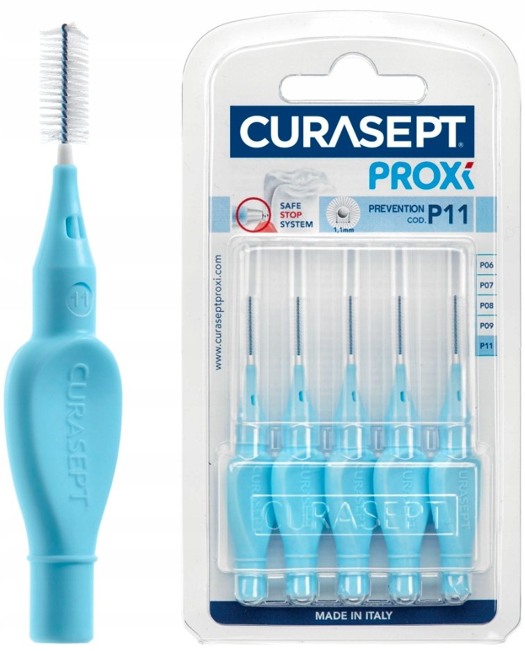 Curasept, Proxi P11, межзубные ершики, 6 шт.
Curasept, Proxi P11, межзубные ершики, 6 шт.