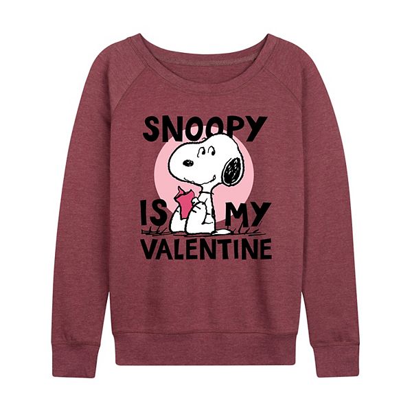 Футболка с длинным рукавом French terry с принтом Peanuts Snoopy Is My Valentine Licensed Character, Heather Maroon
Футболка с длинным рукавом French terry с принтом Peanuts Snoopy Is My Valentine Licensed Character, Heather Maroon