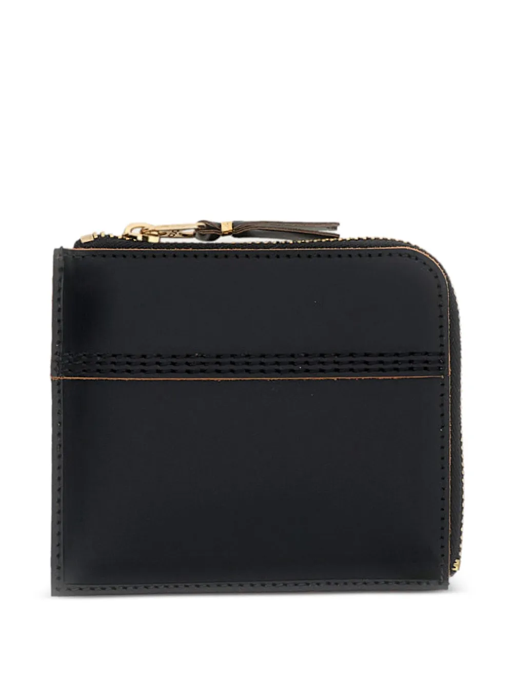 Кошелек на молнии Comme Des Garçons Play, черный 
Кошелек на молнии Comme Des Garçons Play, черный