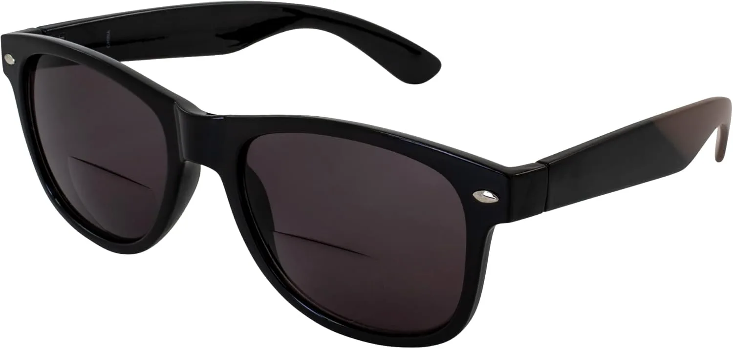 Бифокальные солнцезащитные очки Global Vision Blues Brothers для мужчин и женщин, устойчивая к царапинам черная оправа с дымчатыми линзами, Black-smoke 3.0
Бифокальные солнцезащитные очки Global Vision Blues Brothers для мужчин и женщин, устойчивая к царапинам черная оправа с дымчатыми линзами, Black-smoke 3.0