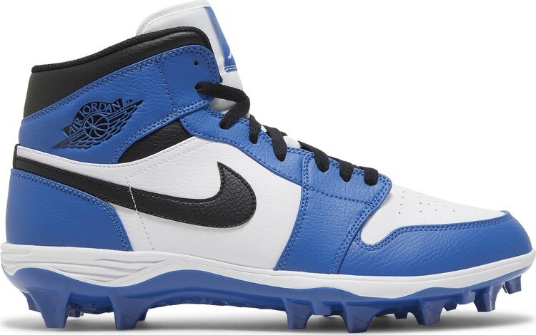 Кроссовки Jordan 1 Mid TD Cleat 'White Black Royal', синий
Кроссовки Jordan 1 Mid TD Cleat 'White Black Royal', синий