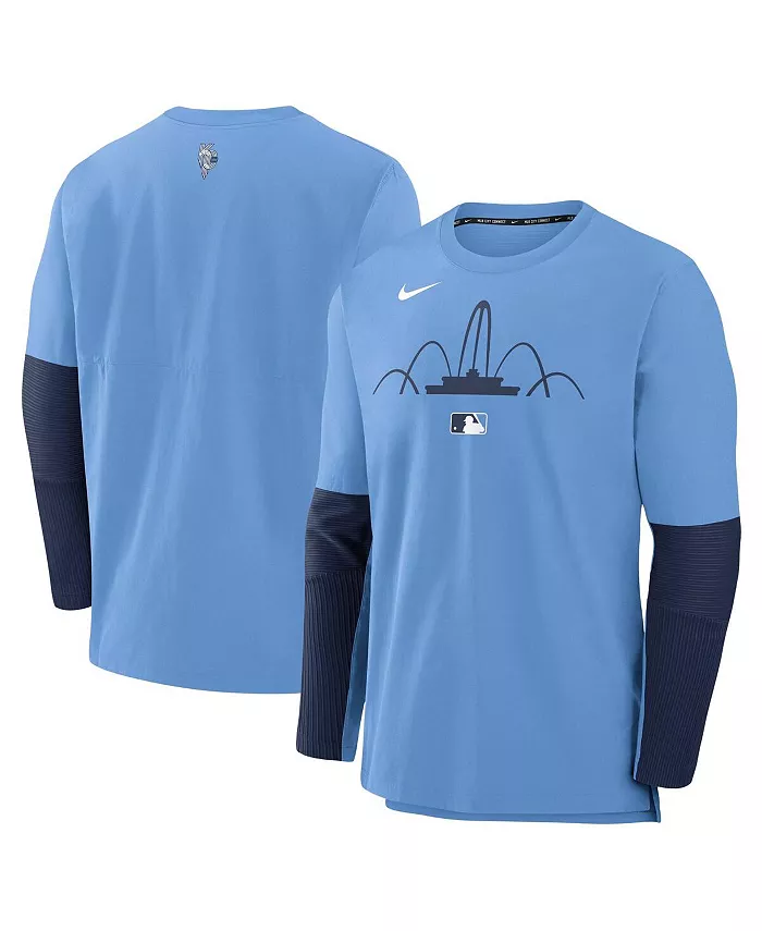 Мужская футболка с длинным рукавом Kansas City Royals Authentic Collection City Connect, трикотажная, облегченная, голубая Nike
Мужская футболка с длинным рукавом Kansas City Royals Authentic Collection City Connect, трикотажная, облегченная, голубая Nike