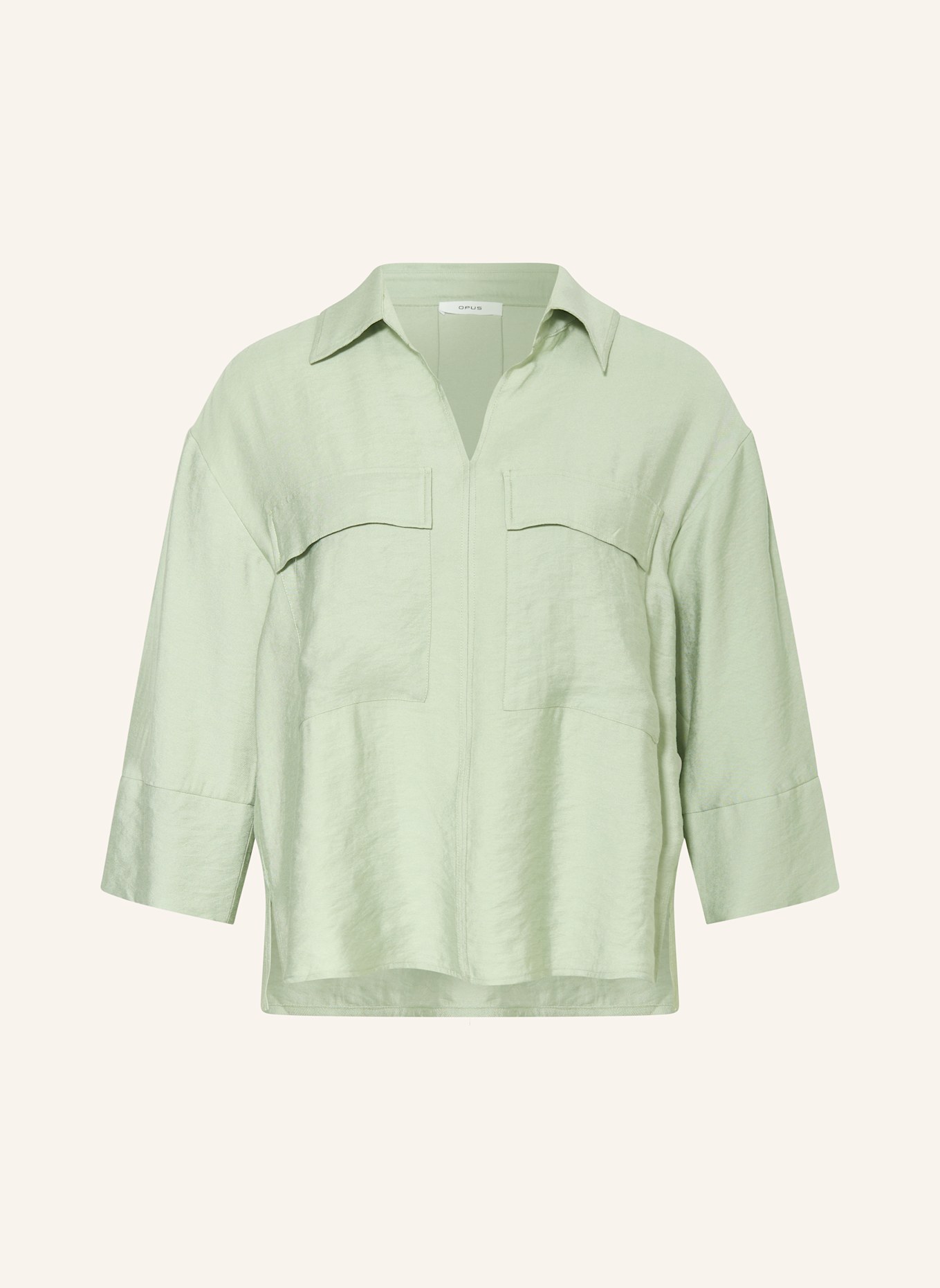 Блузка-Рубашка Felma с рукавами 3/4 Opus, зеленый
Блузка-Рубашка Felma с рукавами 3/4 Opus, зеленый