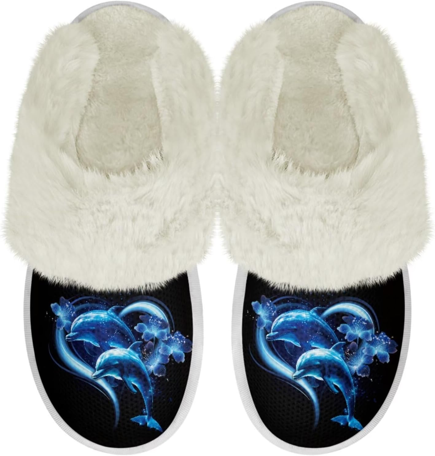 Женские и мужские тапочки для дома, уютные пушистые тапочки с мемори-фоамом, повседневные домашние тапочки на мягкой подошве Chririnla, Dolphin
Женские и мужские тапочки для дома, уютные пушистые тапочки с мемори-фоамом, повседневные домашние тапочки на мягкой подошве Chririnla, Dolphin