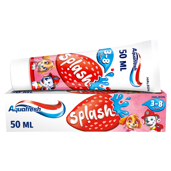 Зубная паста для детей 3-8 лет, 50 мл. Aquafresh Splash
Зубная паста для детей 3-8 лет, 50 мл. Aquafresh Splash