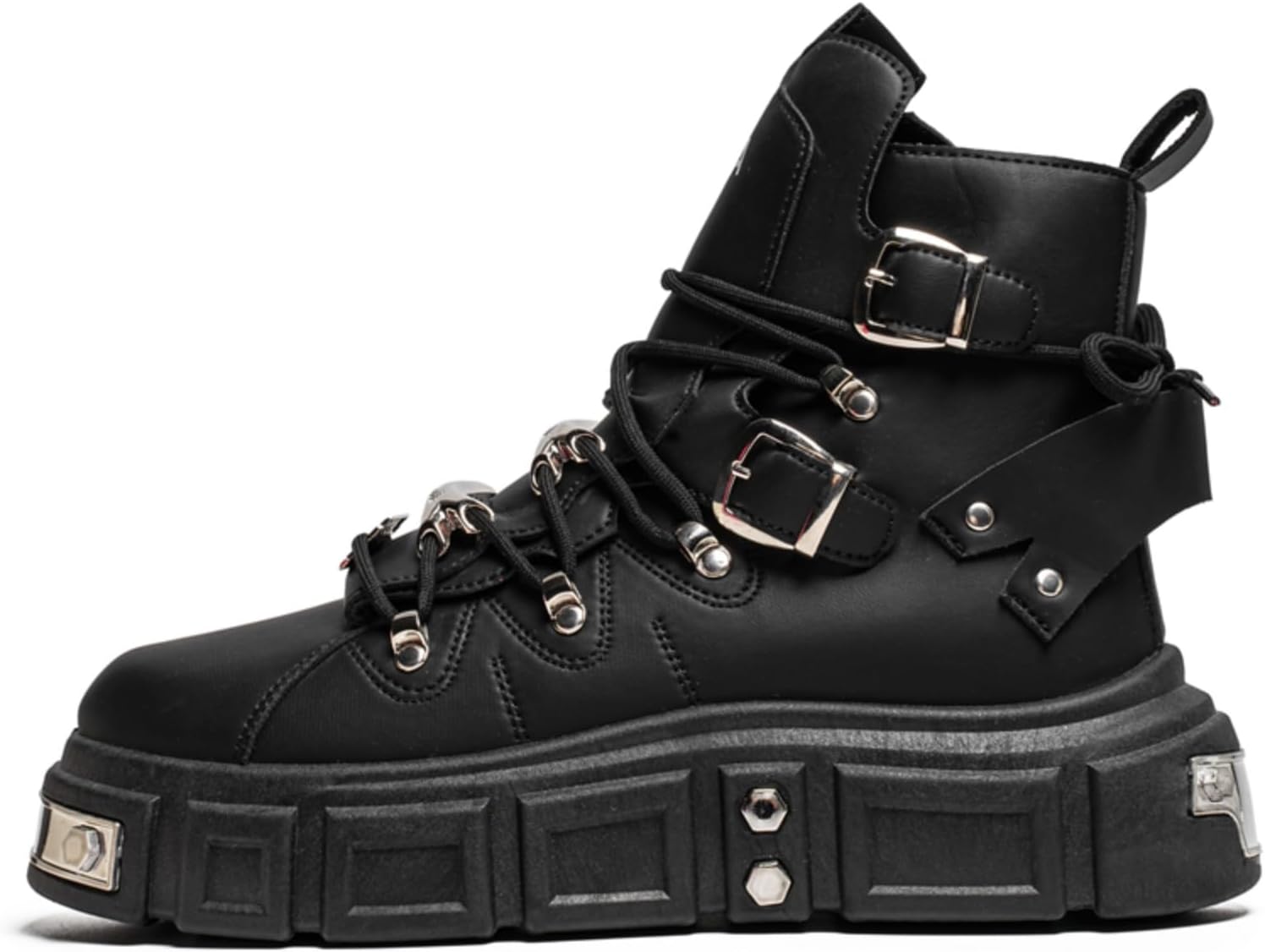 Мужские готические кожаные мотоциклетные ботинки на массивной подошве Yrzhgdl, черный
Мужские готические кожаные мотоциклетные ботинки на массивной подошве Yrzhgdl, черный