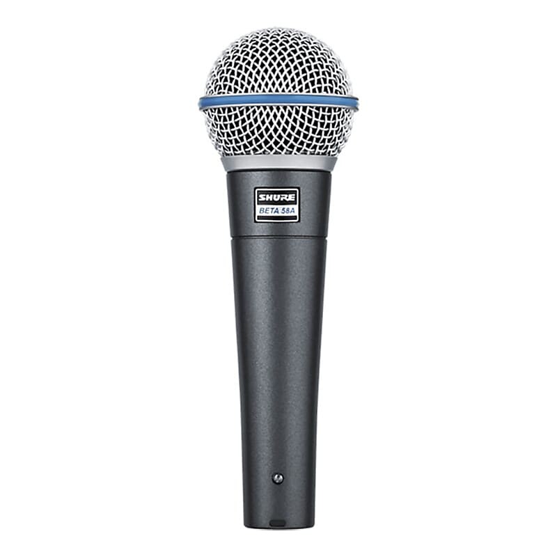 Микрофон Shure BETA 58A Handheld Supercardioid Dynamic Microphone
Микрофон Shure BETA 58A Handheld Supercardioid Dynamic Microphone