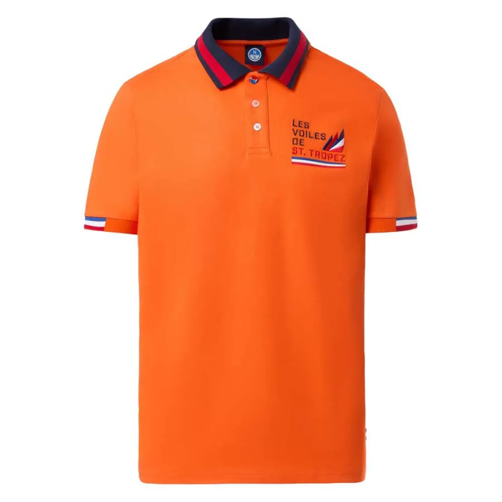 Поло North Sails Lvdst, оранжевый
Поло North Sails Lvdst, оранжевый
