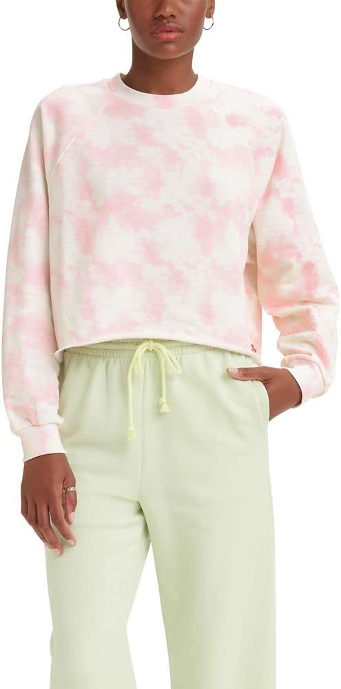 Женская толстовка Levi's Laundy Day с круглым вырезом и реглан, Moody Tie Dye Begonia Pink
Женская толстовка Levi's Laundy Day с круглым вырезом и реглан, Moody Tie Dye Begonia Pink