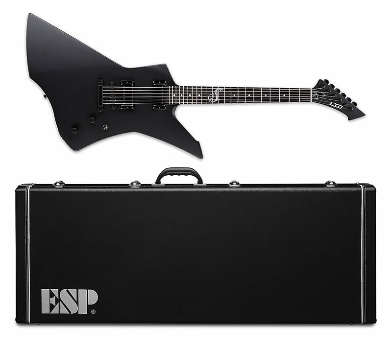 Электрогитара ESP LTD James Hetfield Snakebyte Black Satin BLKS NEW Electric Guitar + FREE Hard Case! KOREA
Электрогитара ESP LTD James Hetfield Snakebyte Black Satin BLKS NEW Electric Guitar + FREE Hard Case! KOREA